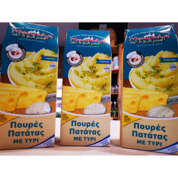 Πουρές πατάτας με τυρί