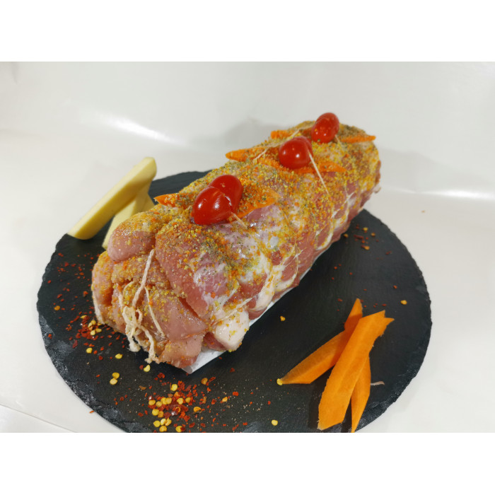 Ρολό Χοιρινό από Κόντρα Γεμιστό (τυρί,πιπεριές,μπαχαρικα) 1,9kg